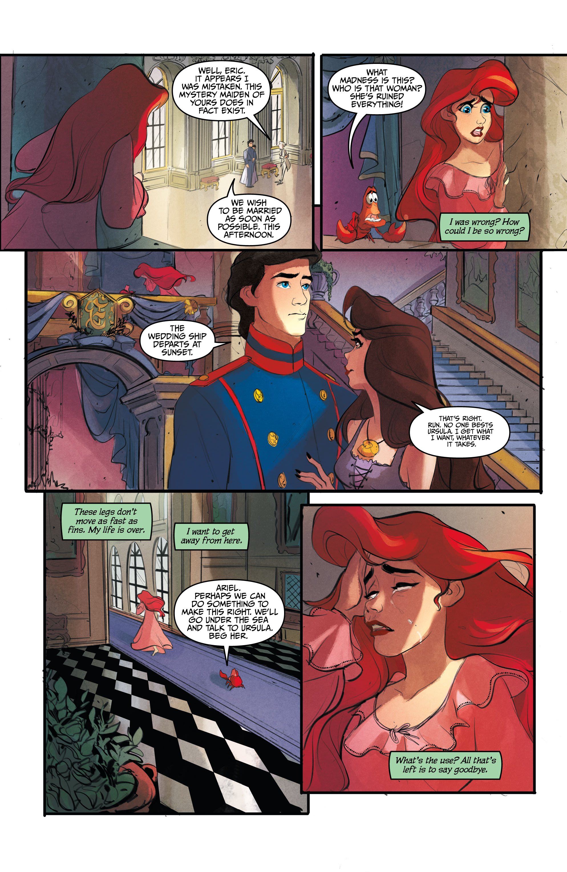 Read online Disney The Little Mermaid comic -  Issue #3 - 14