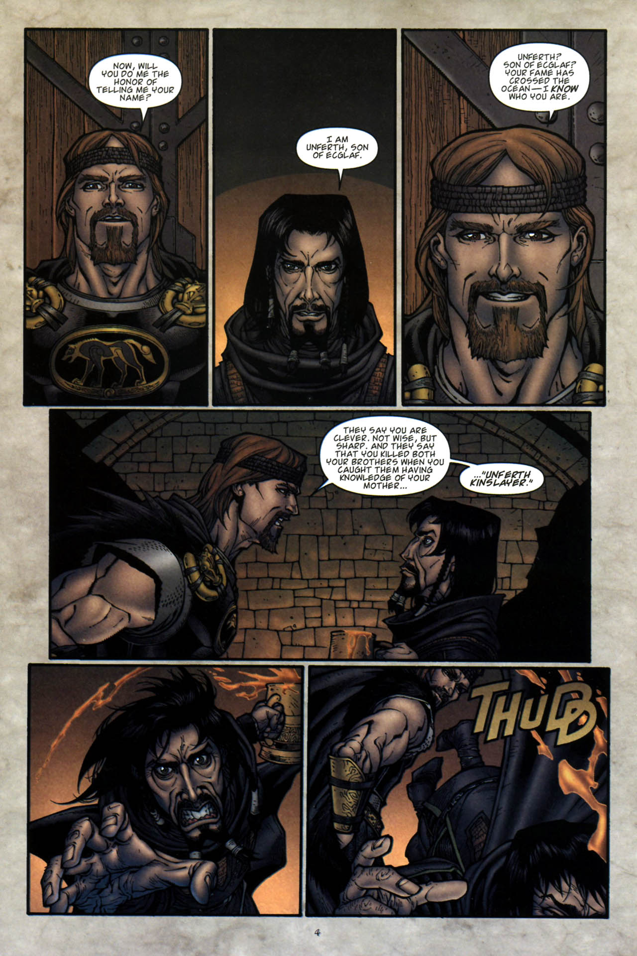 Read online Beowulf (2007) comic -  Issue #2 - 5