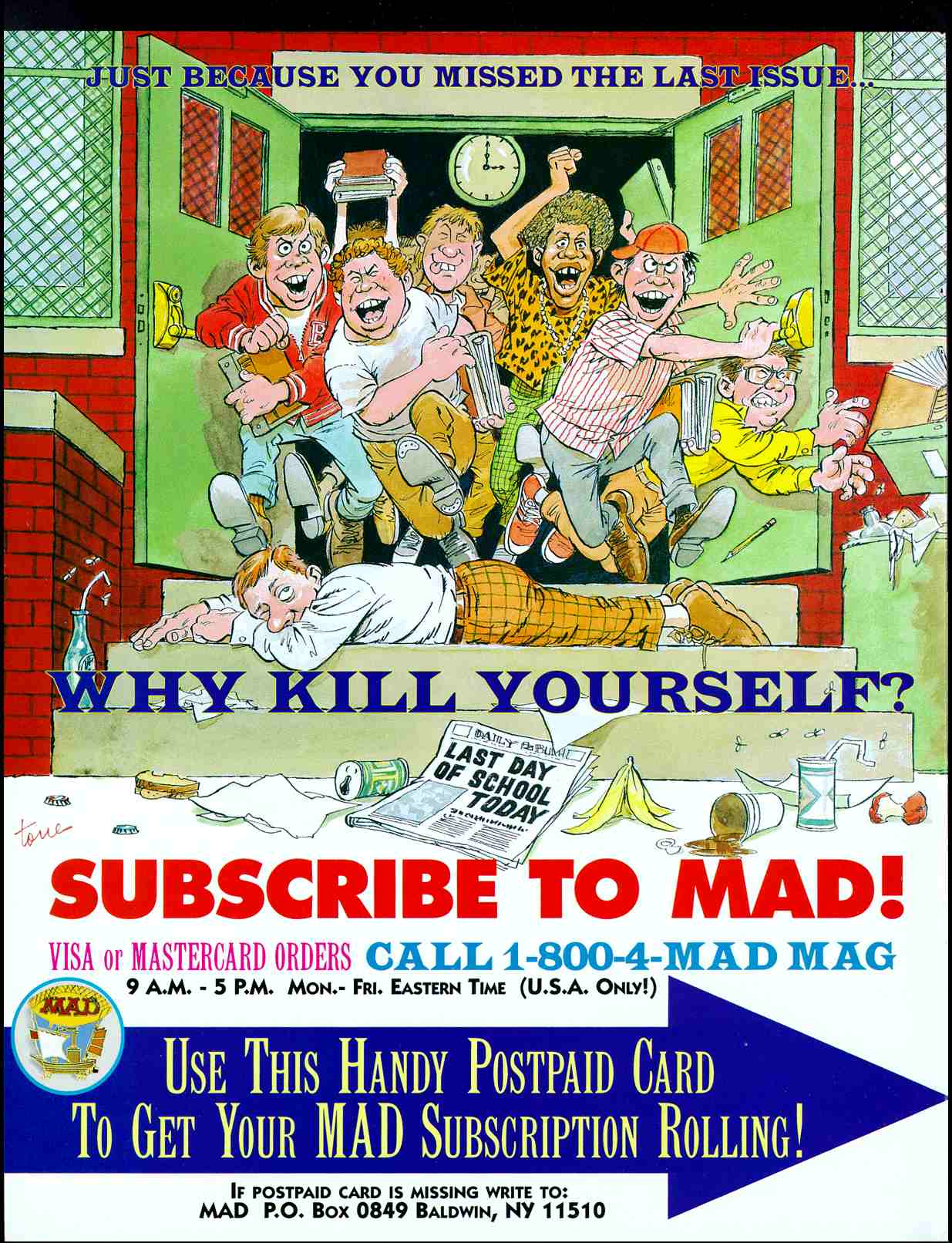 Read online MAD comic -  Issue #345 - 2