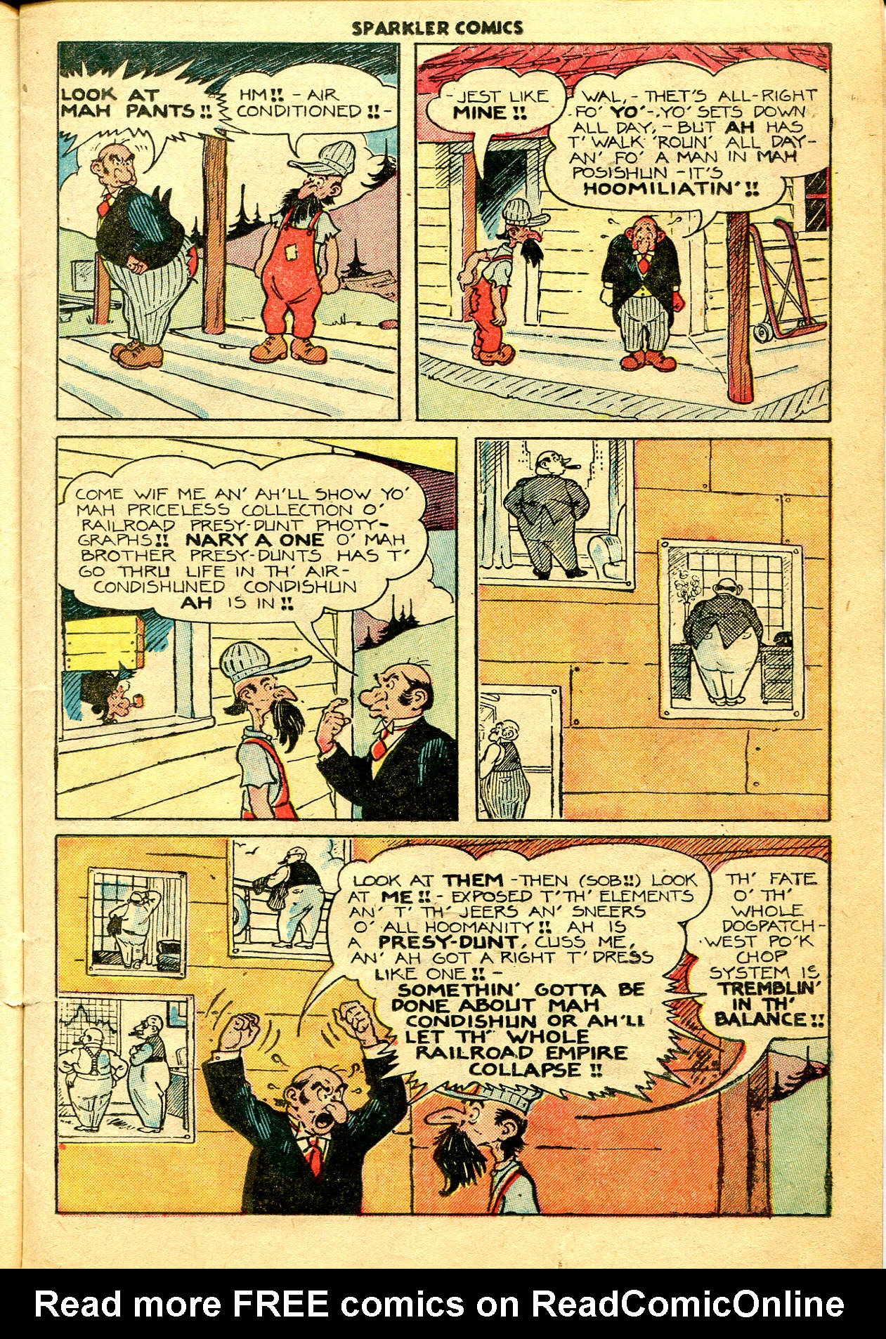 Read online Sparkler Comics comic -  Issue #82 - 15