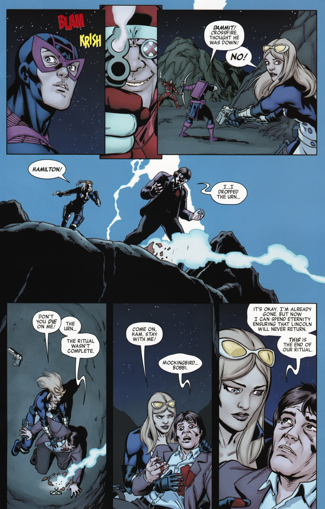 Read online Hawkeye & Mockingbird comic -  Issue #5 - 17
