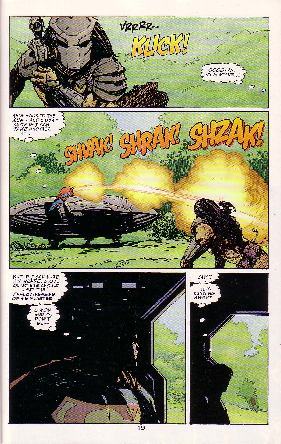 Read online Superman vs. Predator comic -  Issue #2 - 21