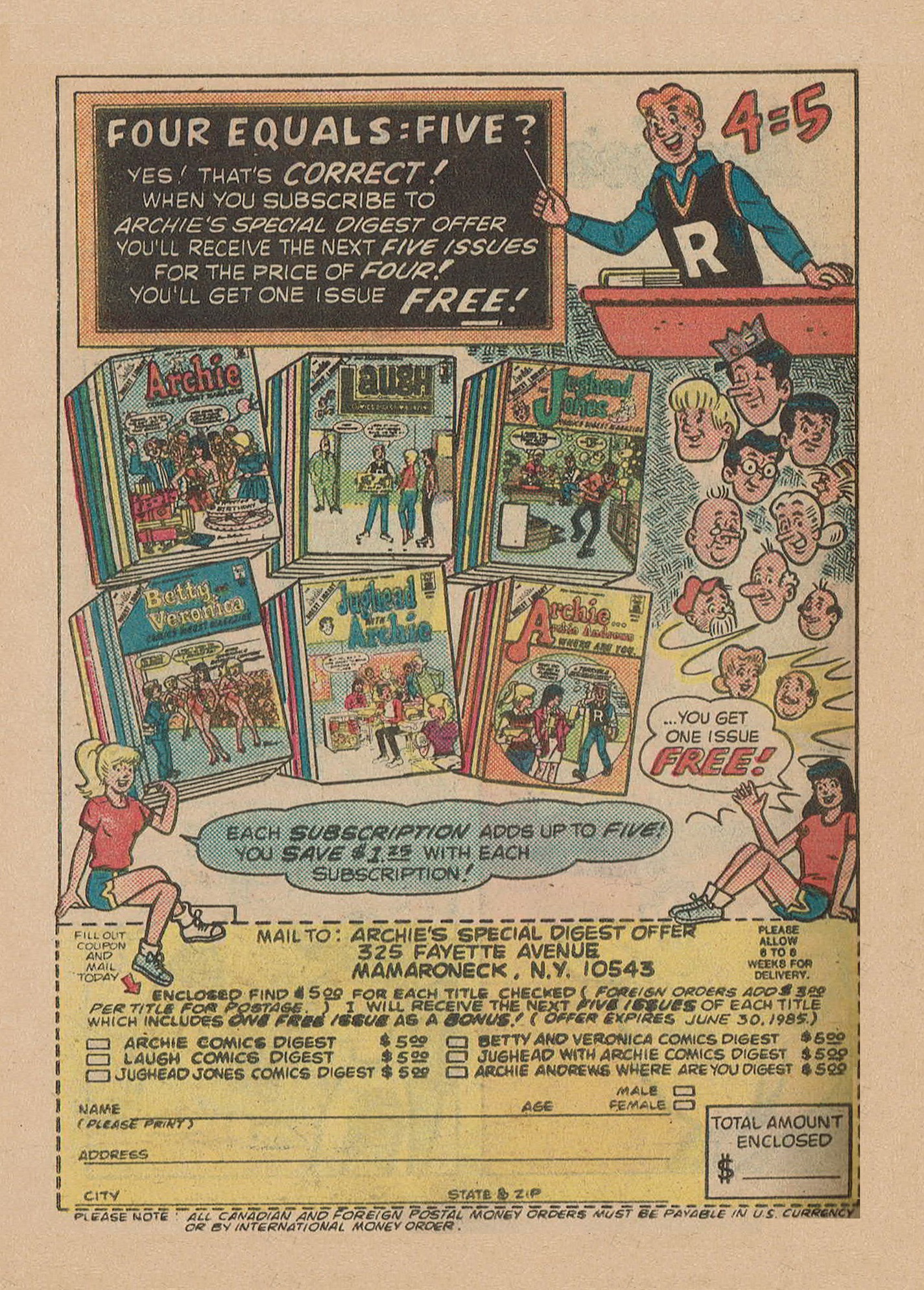 Read online Archie Digest Magazine comic -  Issue #72 - 130