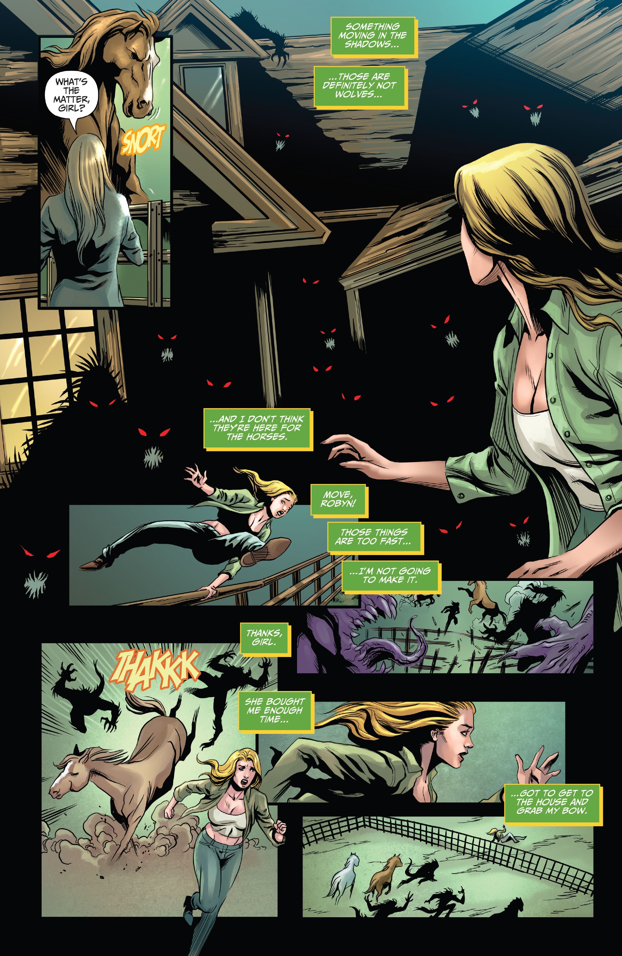 Read online Robyn Hood: Hellfire comic -  Issue # Full - 16