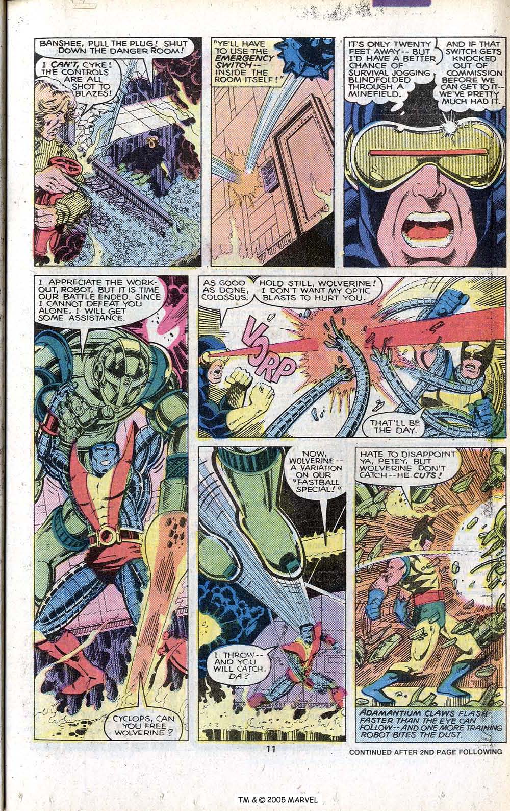 Read online X-Men Annual comic -  Issue #3 - 13