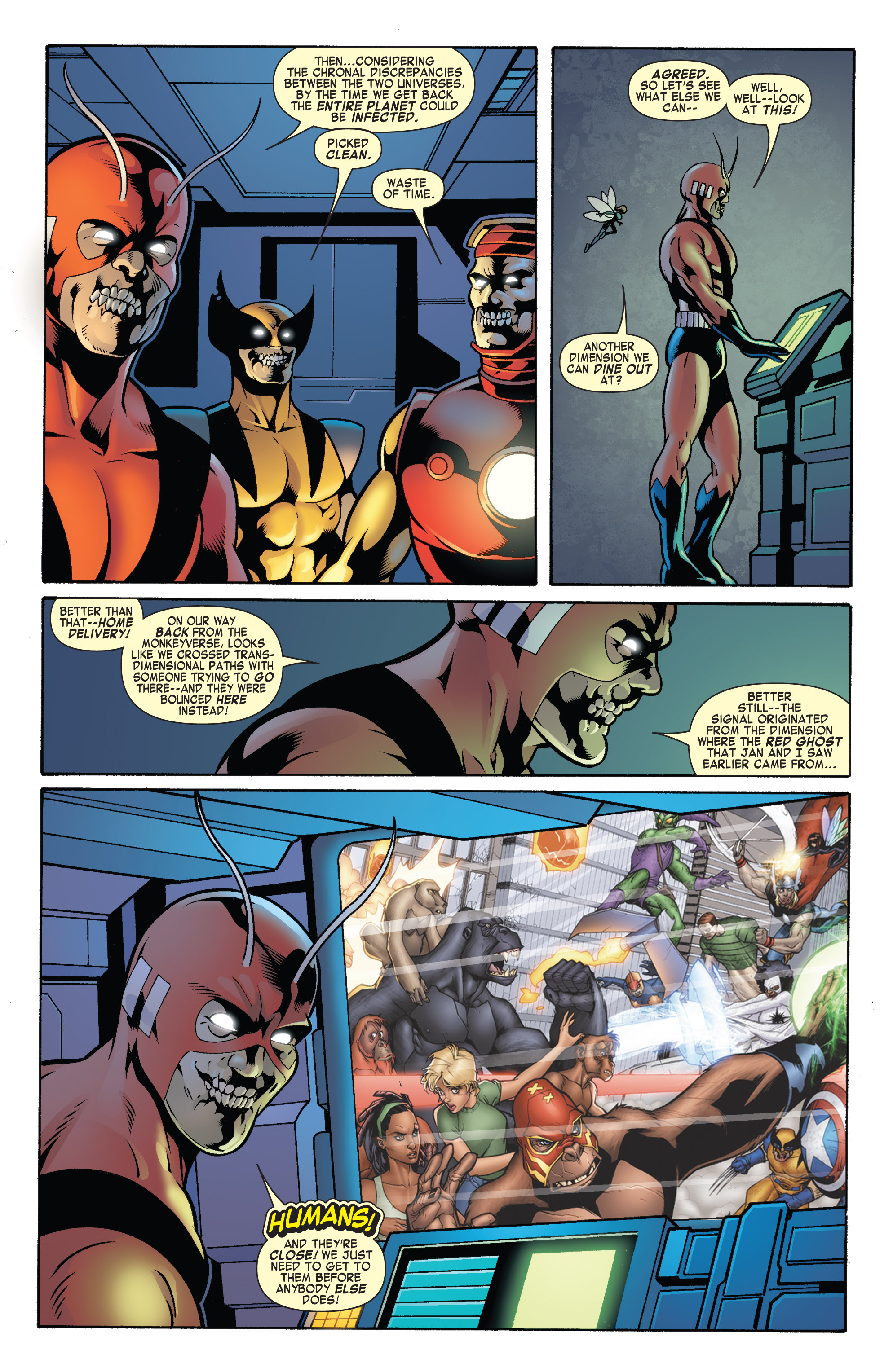 Read online Marvel Zombies: Evil Evolution comic -  Issue # Full - 9