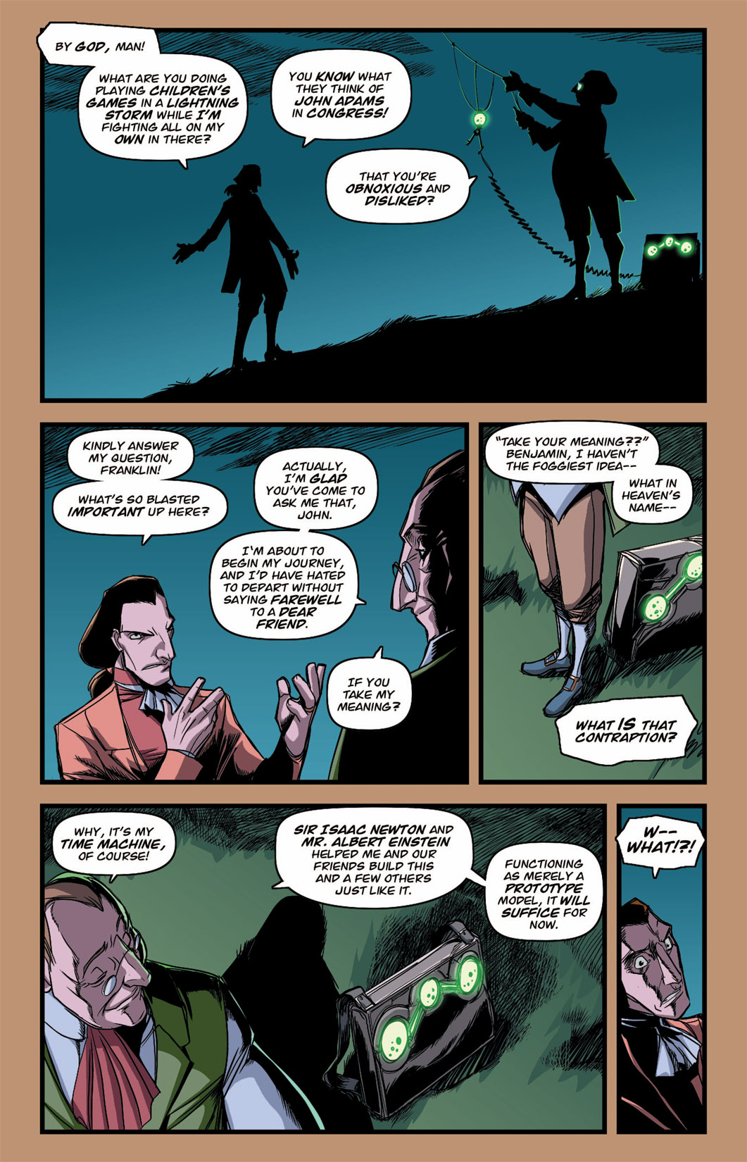 Read online Time Lincoln: Fists of Führer comic -  Issue # Full - 4