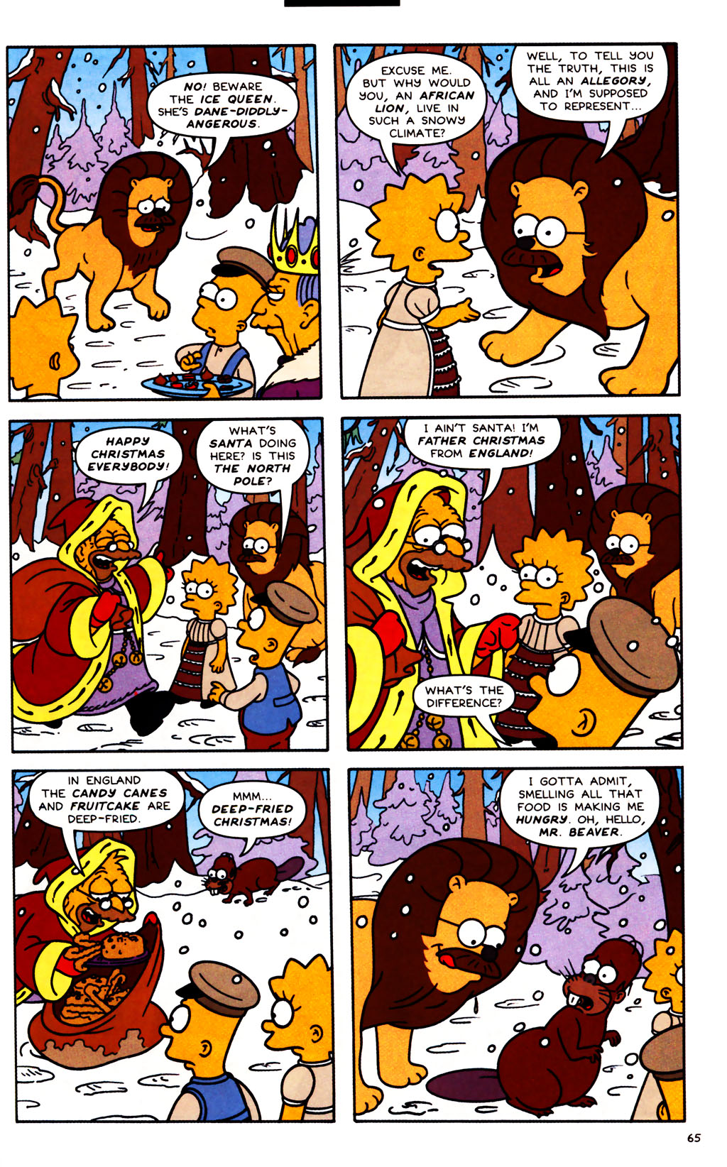 Read online Simpsons Comics comic -  Issue #100 - 67