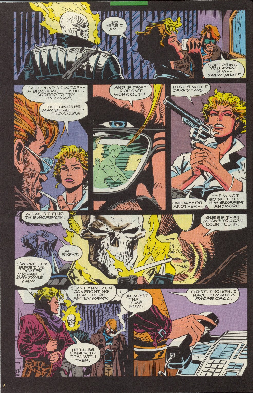 Read online Morbius: The Living Vampire (1992) comic -  Issue #1 - 12