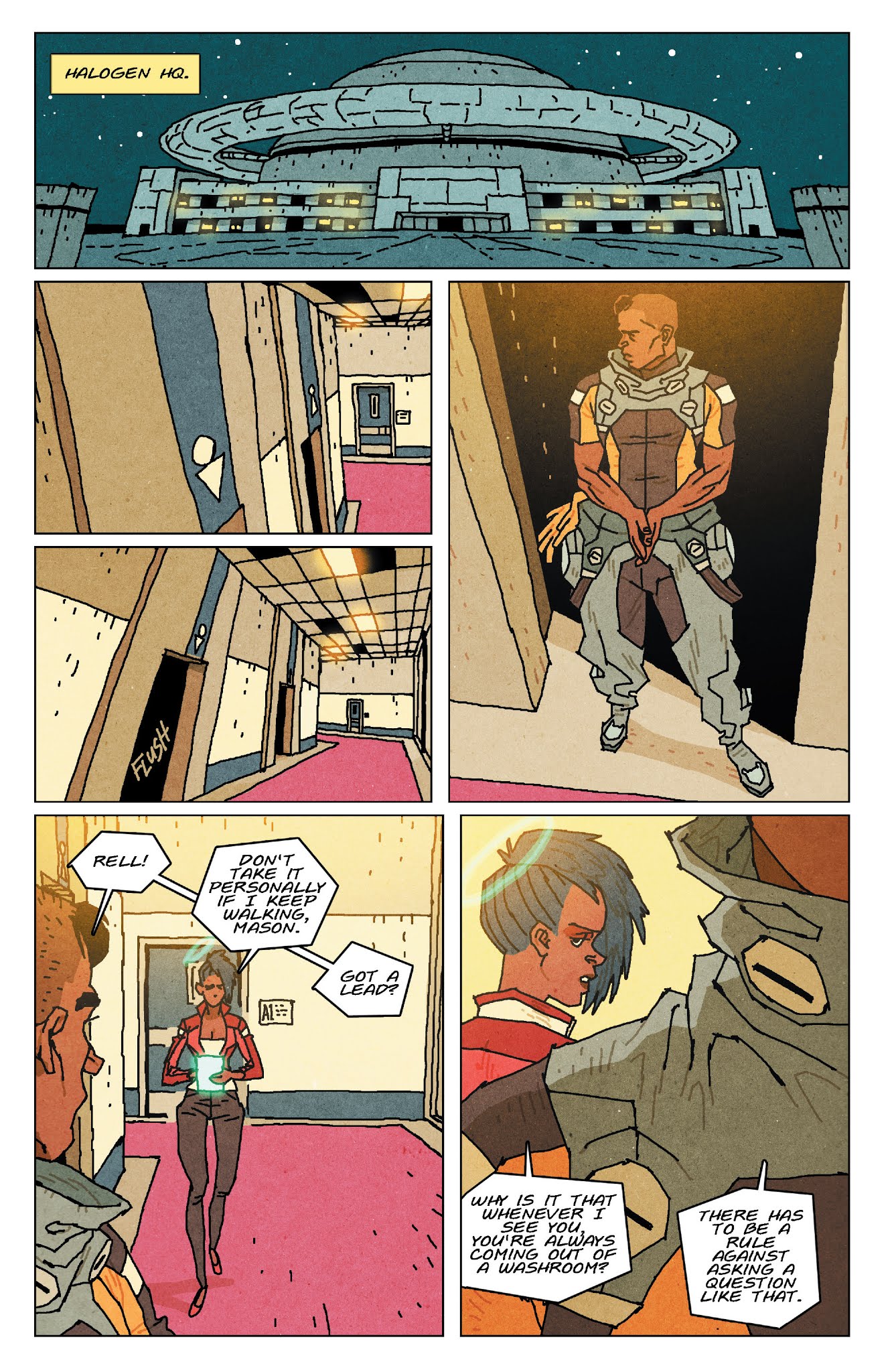 Read online Halogen comic -  Issue #1 - 11