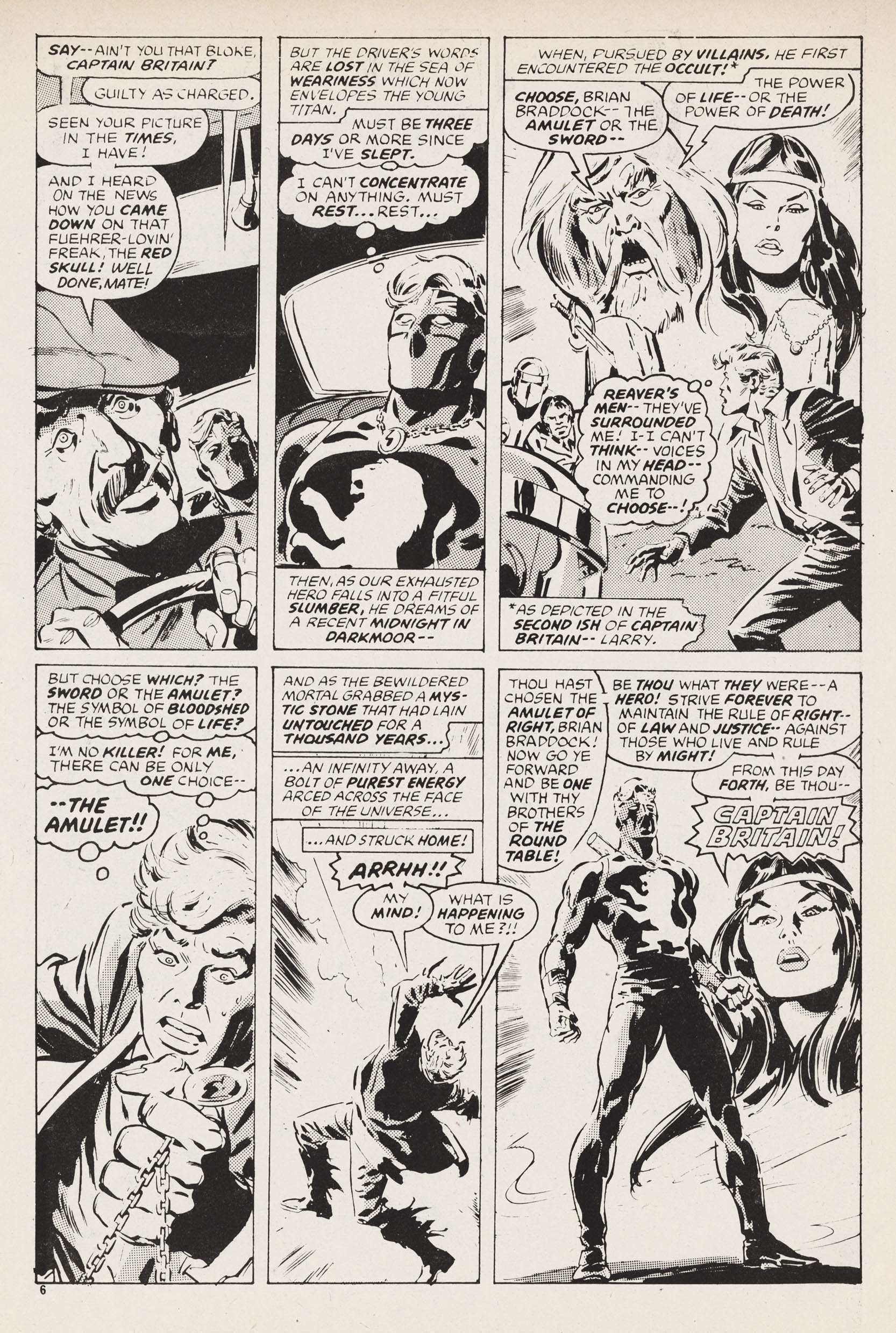 Read online Captain Britain (1976) comic -  Issue #27 - 6