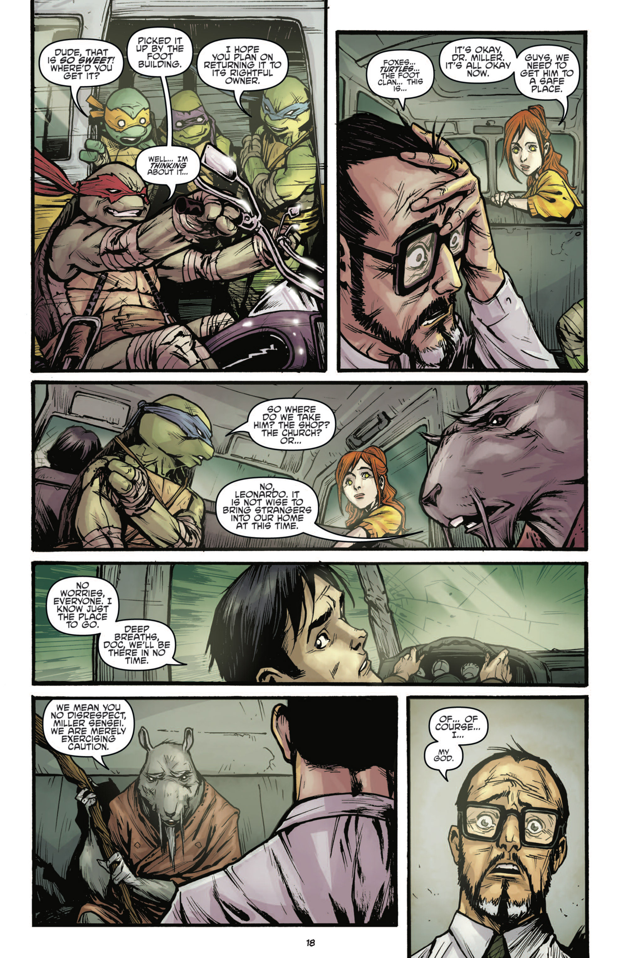 Read online Teenage Mutant Ninja Turtles: The Secret History of the Foot Clan comic -  Issue #3 - 19