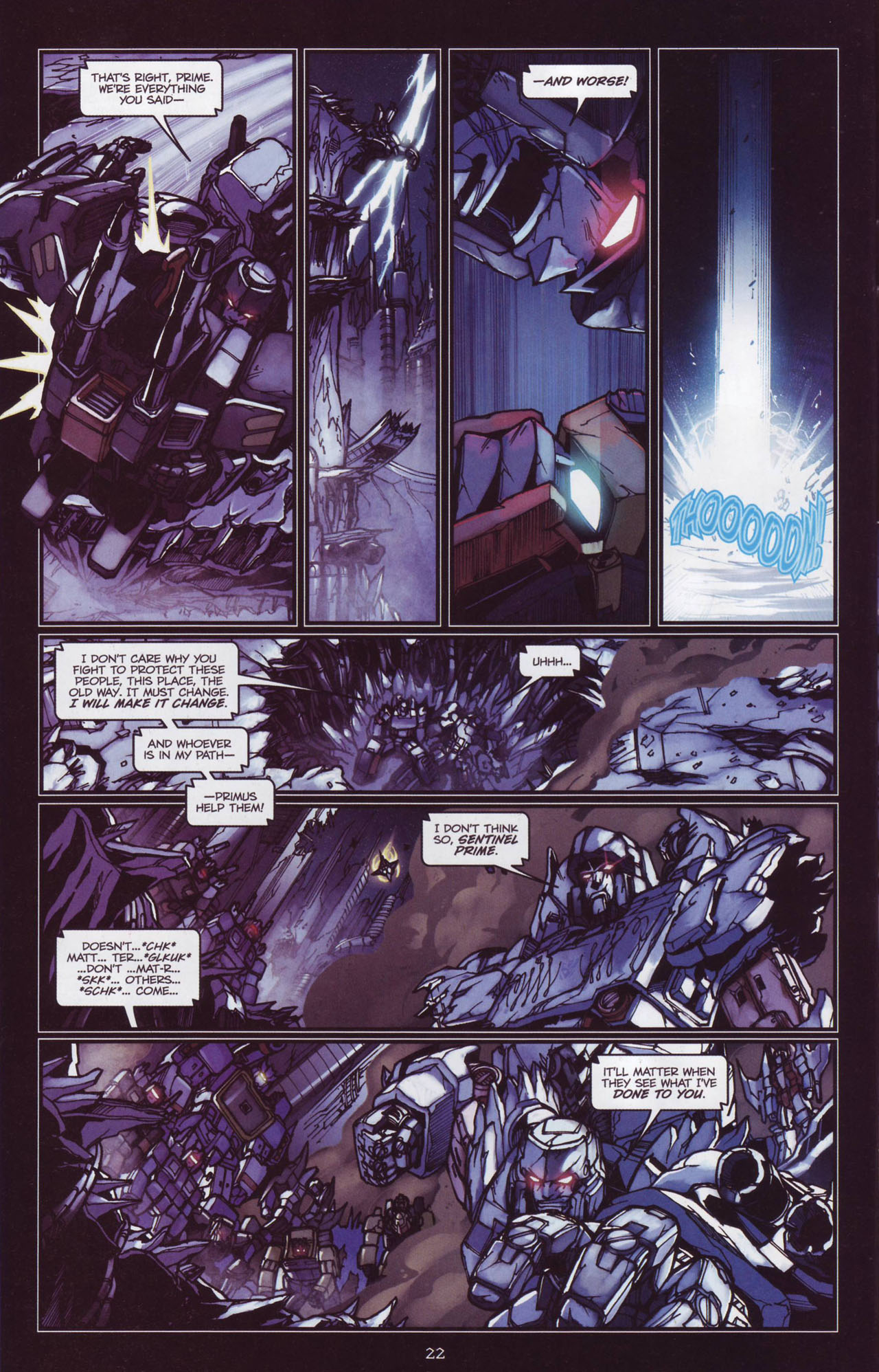 Read online The Transformers Megatron Origin comic -  Issue #4 - 25