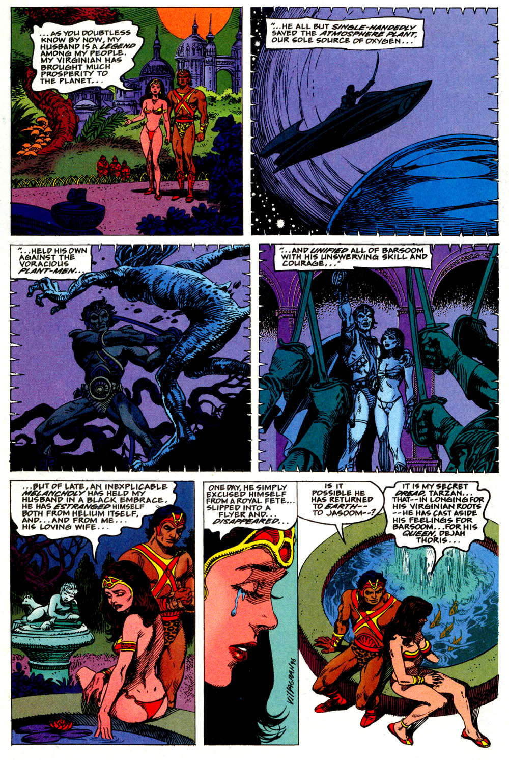 Read online Tarzan/John Carter: Warlords of Mars comic -  Issue #3 - 7