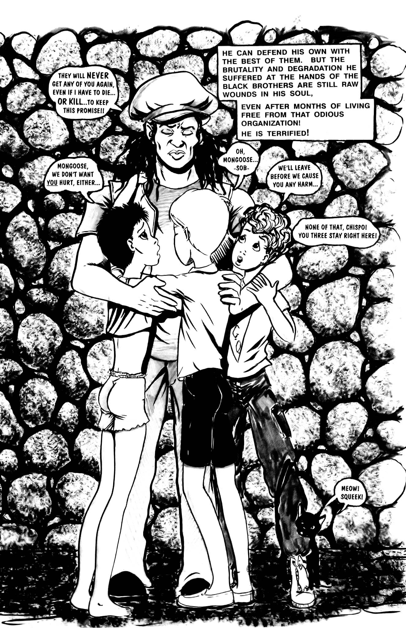 Read online Dragons in the Moon comic -  Issue #4 - 9