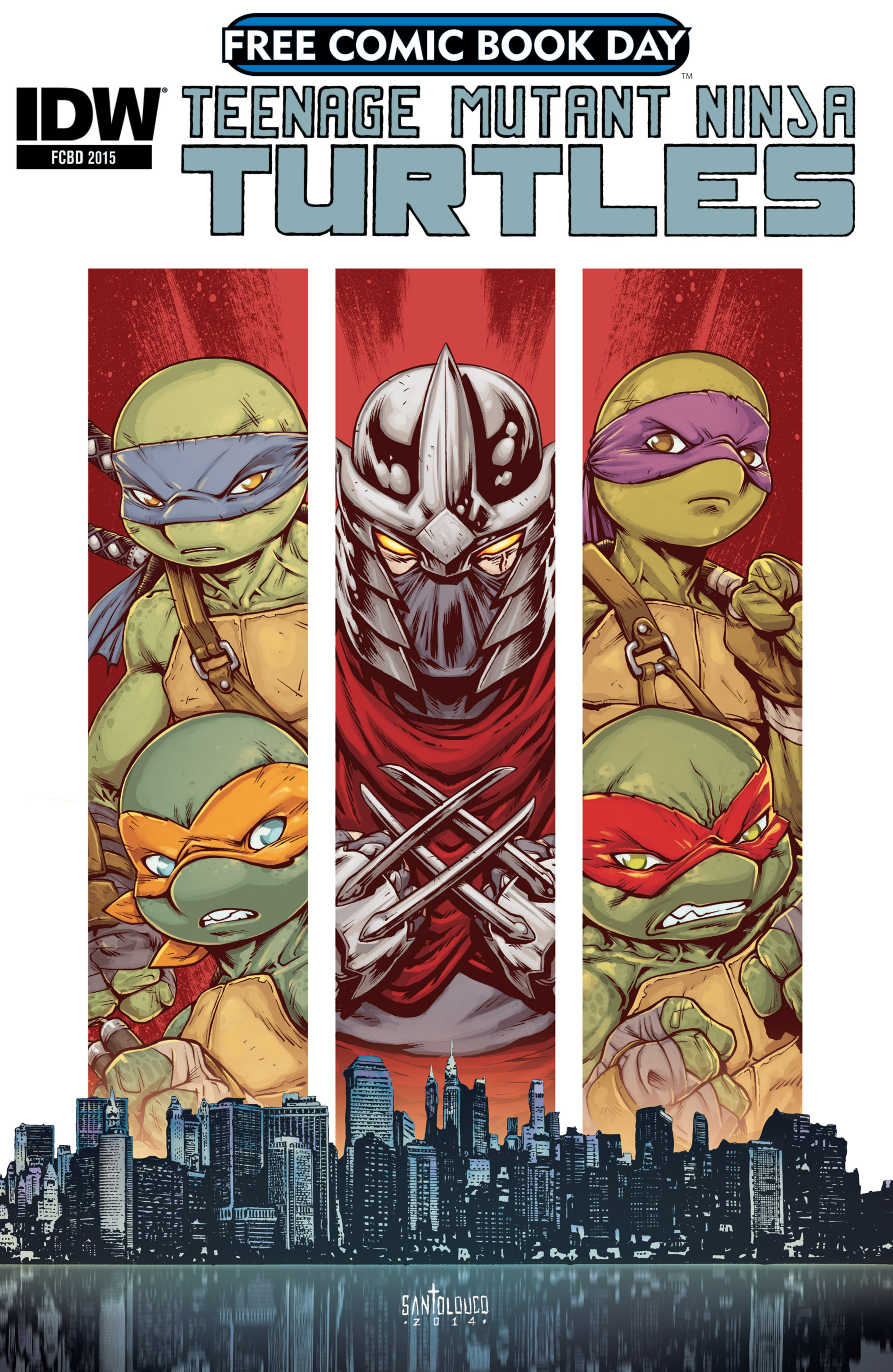Read online Free Comic Book Day 2015 comic -  Issue # Teenage Mutant Ninja Turtles - Prelude to Vengeance - 1