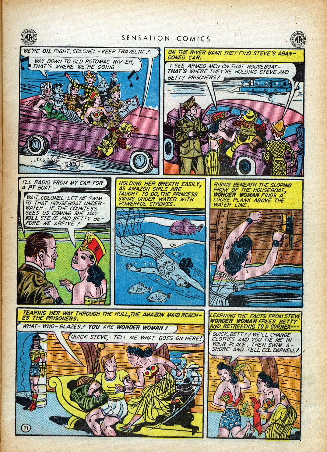 Read online Sensation (Mystery) Comics comic -  Issue #40 - 13