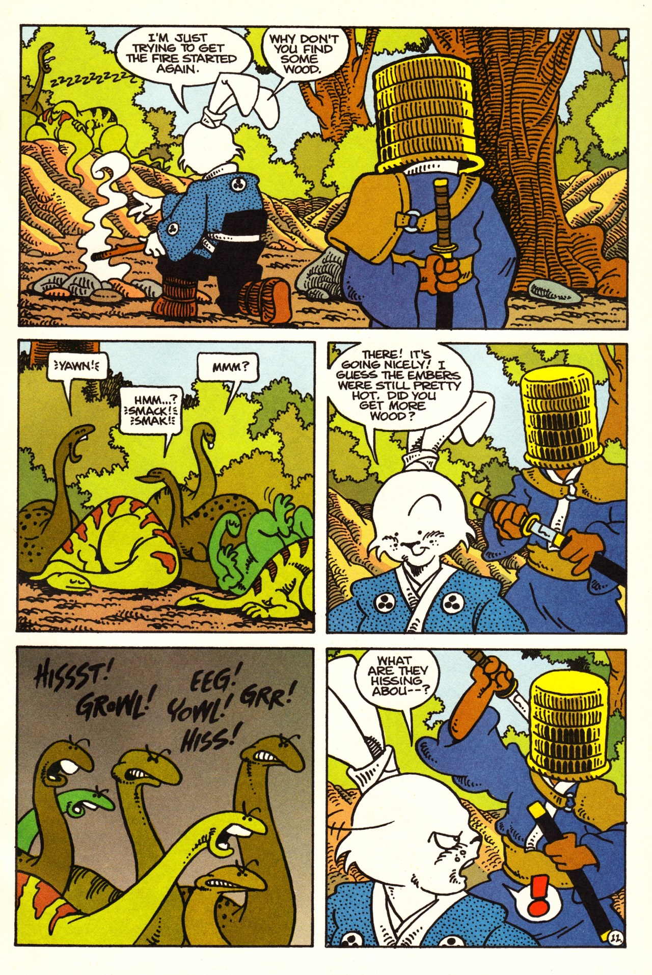 Read online Usagi Yojimbo (1993) comic -  Issue #7 - 13