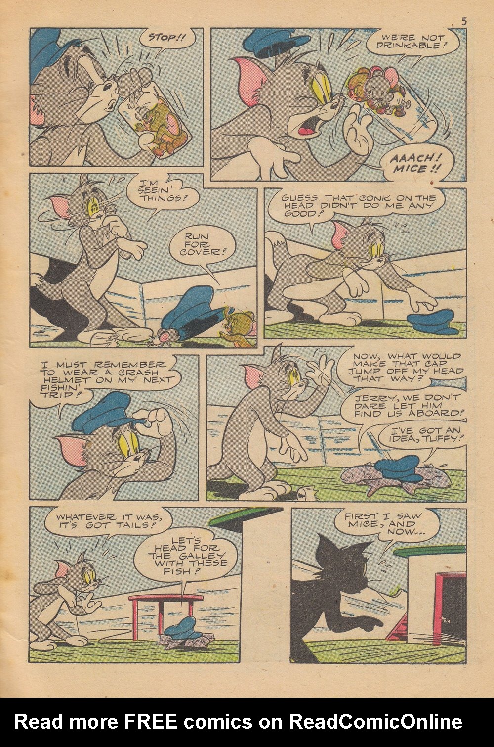 Read online Tom and Jerry's Summer Fun comic -  Issue #1 - 7