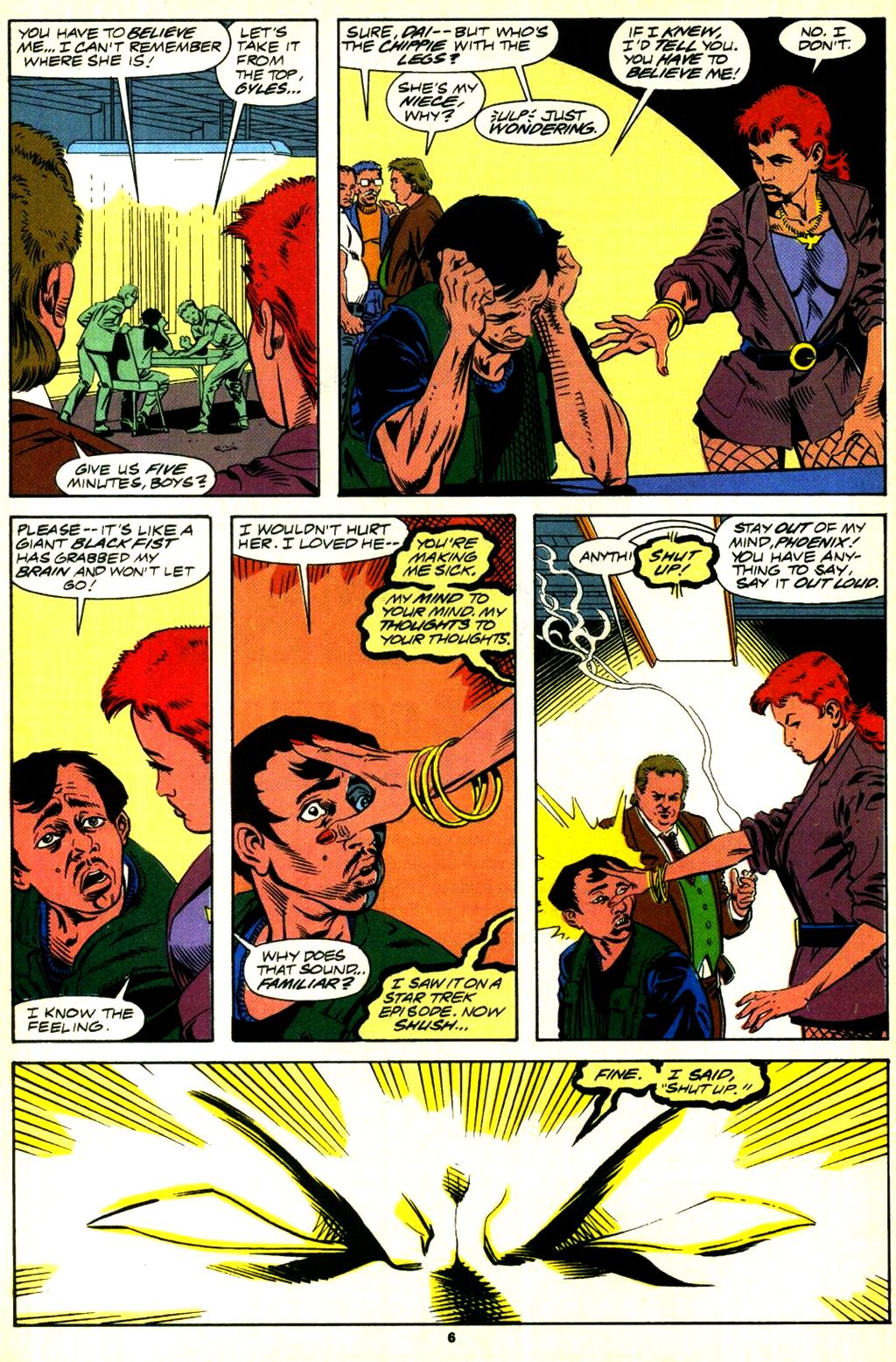 Read online Excalibur (1988) comic -  Issue #35 - 6