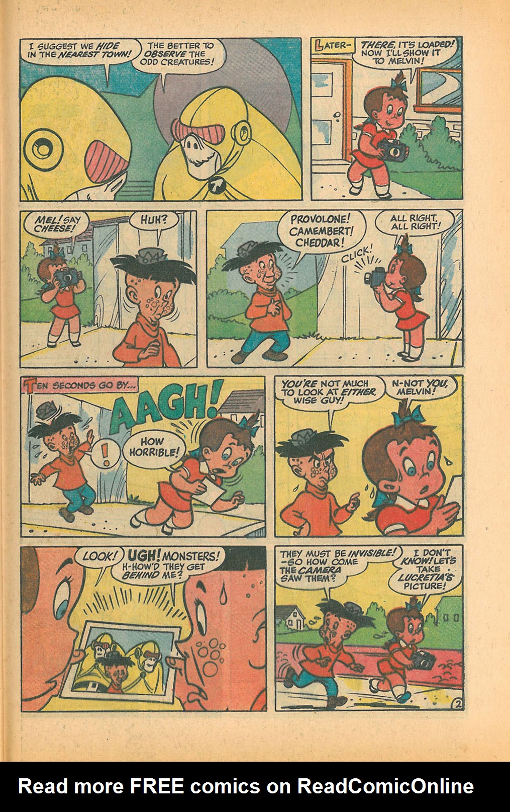 Read online Little Audrey And Melvin comic -  Issue #35 - 29