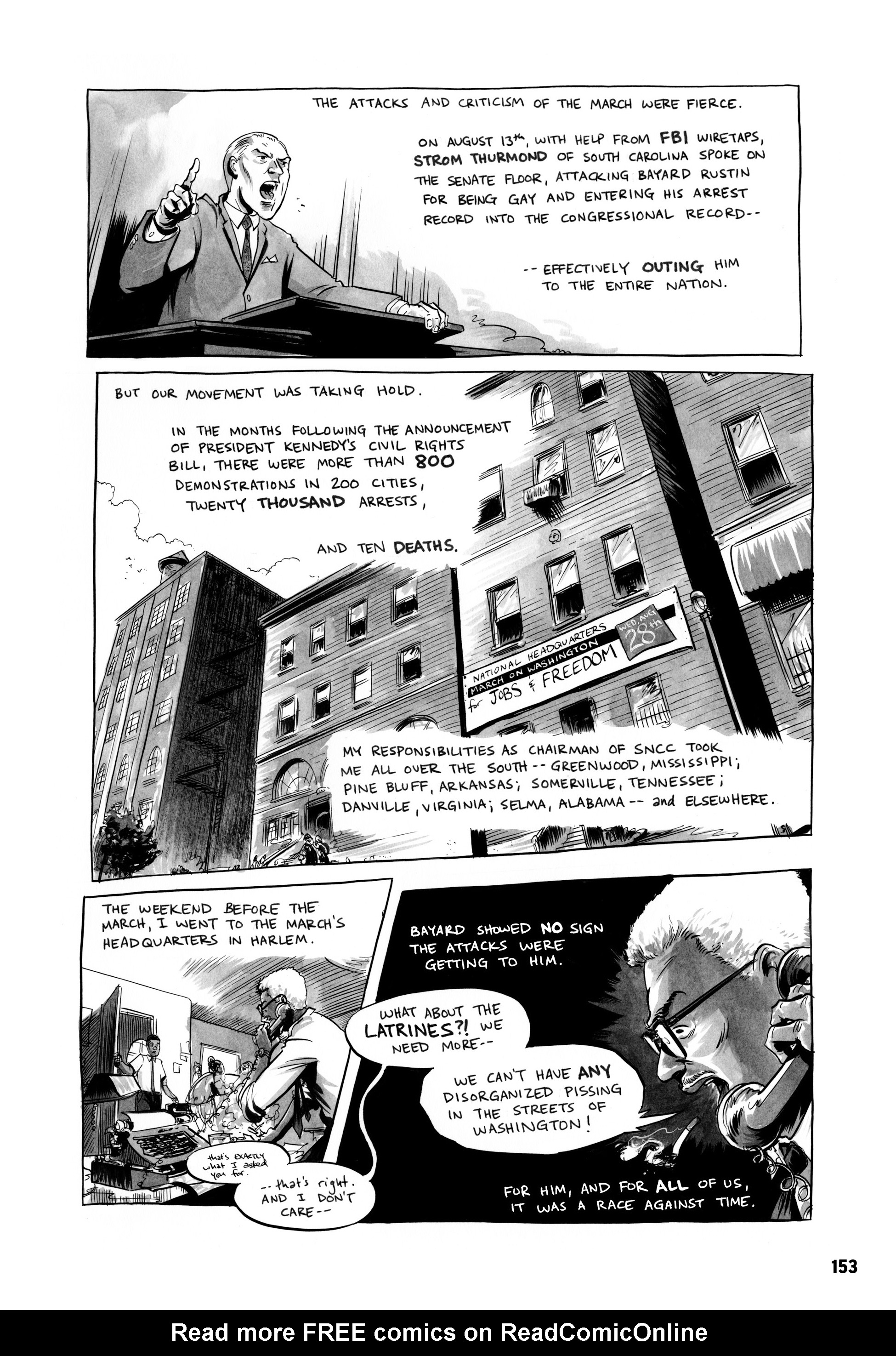 Read online March comic -  Issue #2 - 151