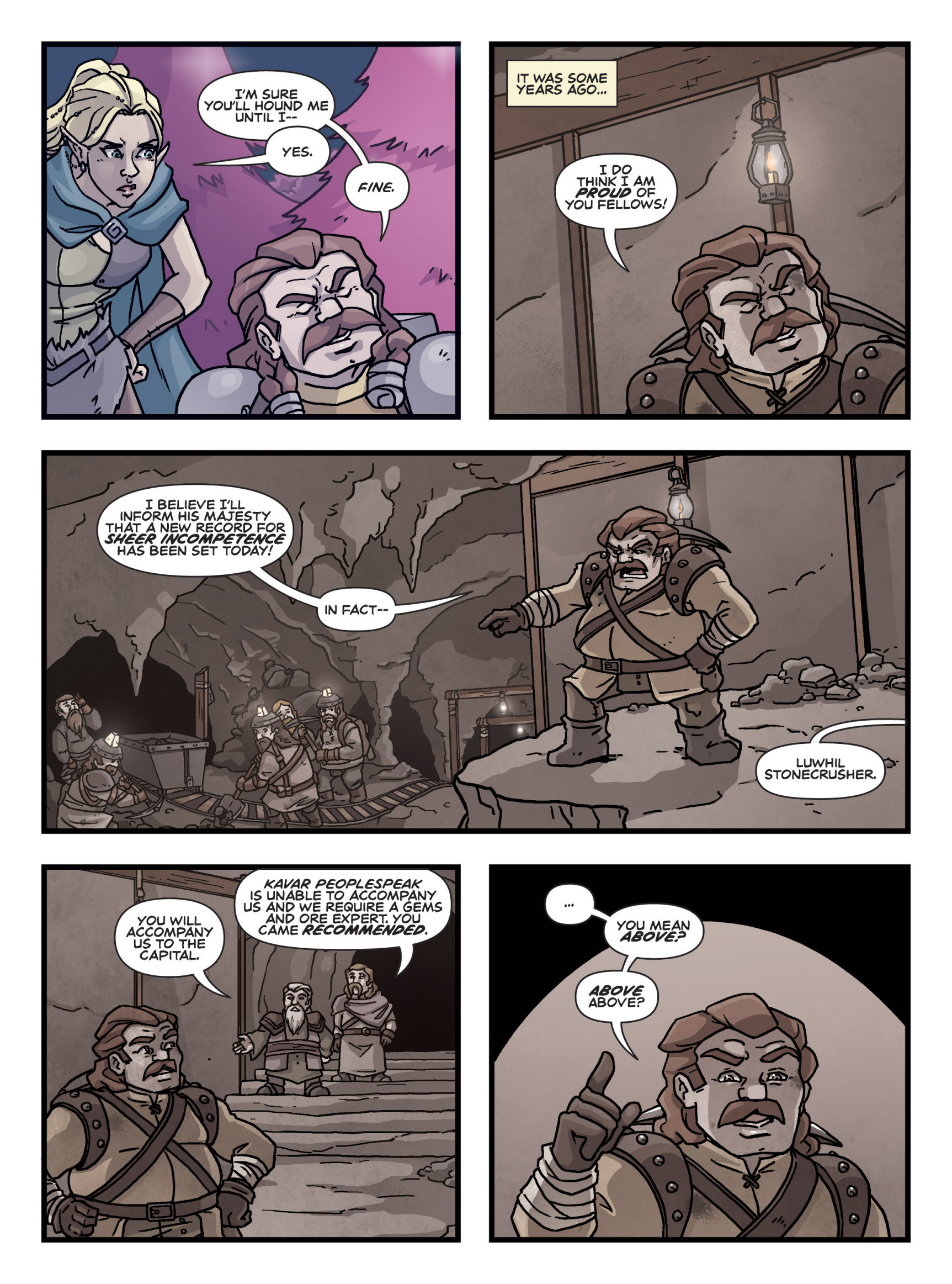 Read online Wander: Olive Hopkins and the Ninth Kingdom comic -  Issue #3 - 6