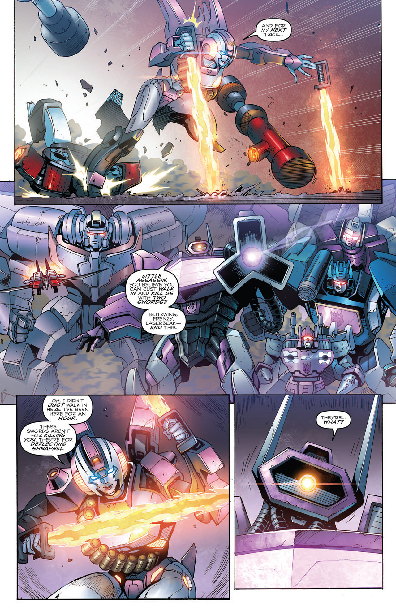 Read online Transformers: Robots In Disguise (2012) comic -  Issue #11 - 19