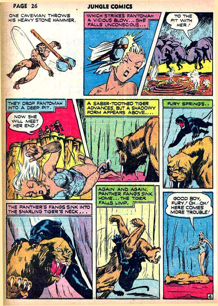 Read online Jungle Comics comic -  Issue #22 - 28