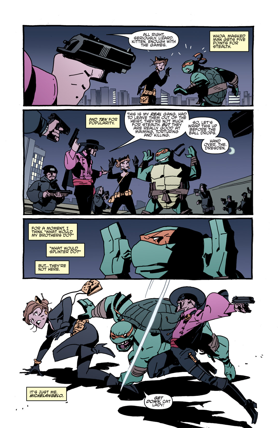 Read online Teenage Mutant Ninja Turtles Micro-Series comic -  Issue #2 - 23