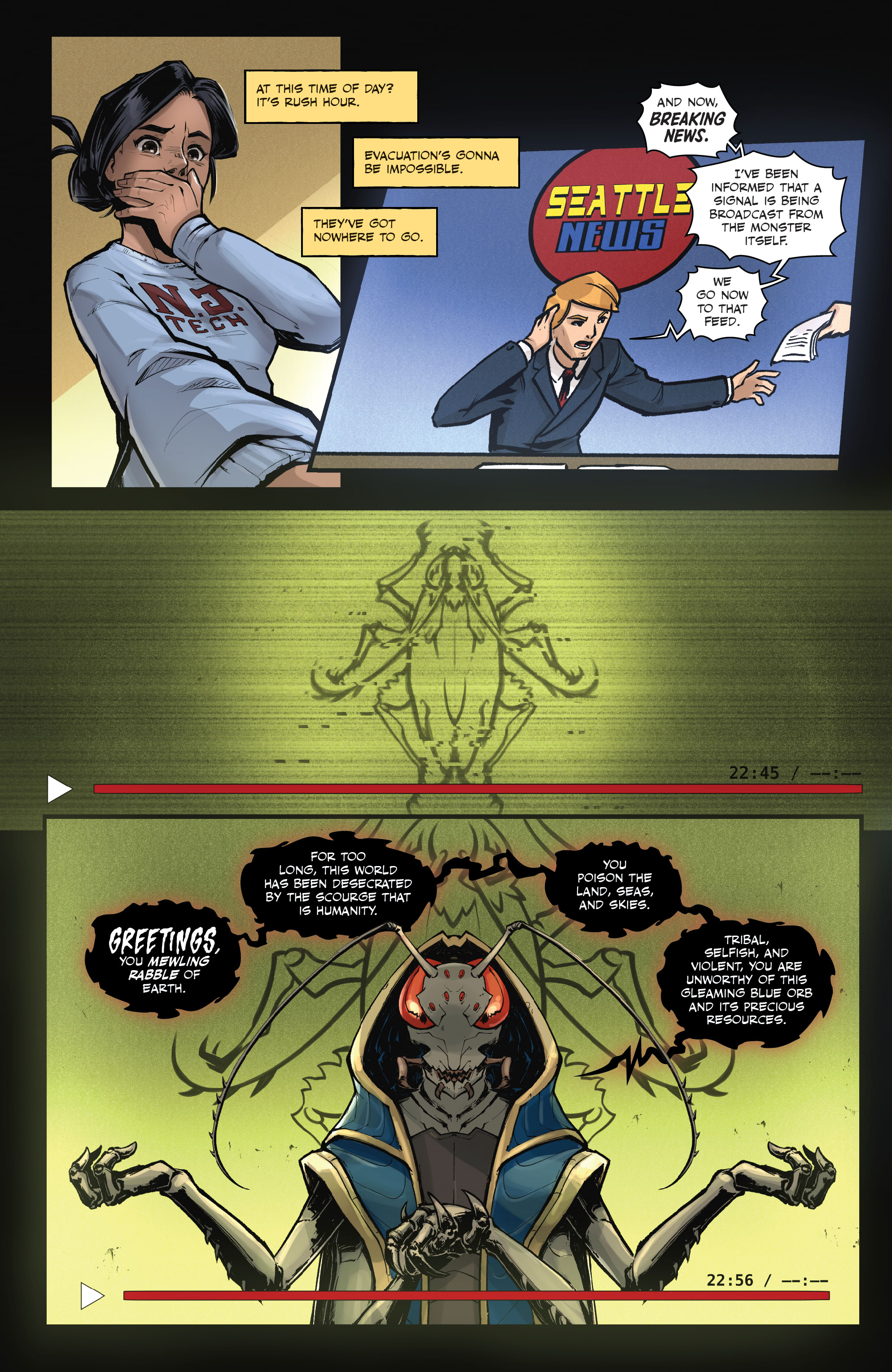 Read online Godzilla Rivals: Vs. Gigan comic -  Issue # Full - 5