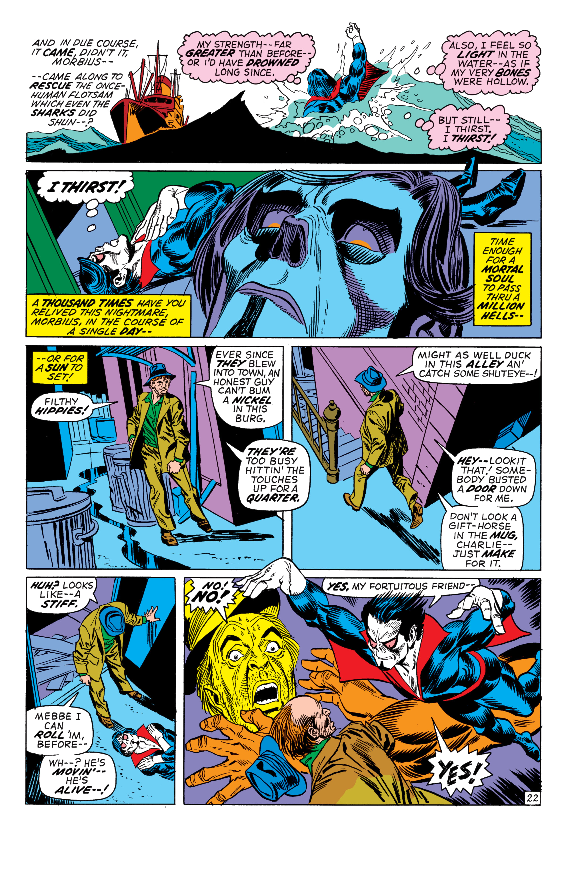Read online Morbius Epic Collection comic -  Issue # The Living Vampire (Part 1) - 47
