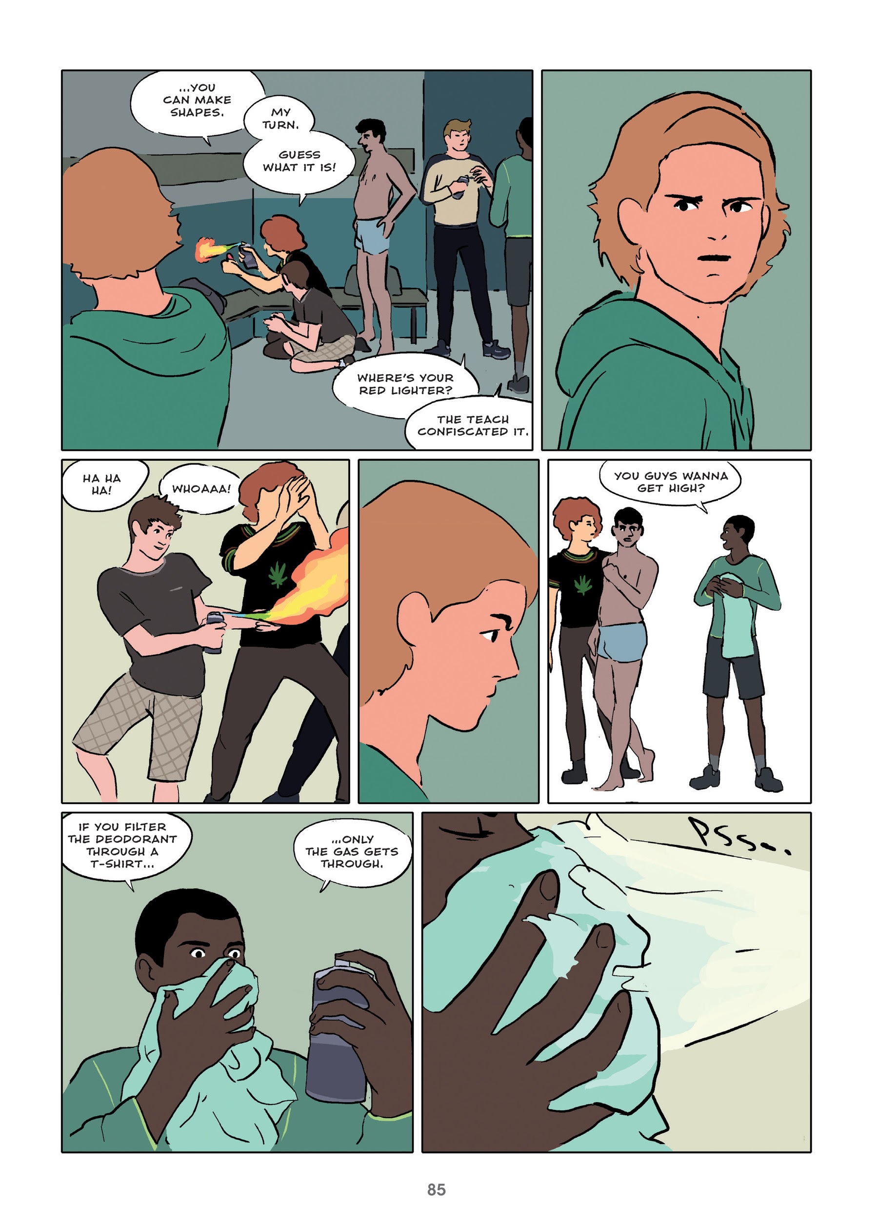 Read online The Locker Room comic -  Issue # TPB - 86