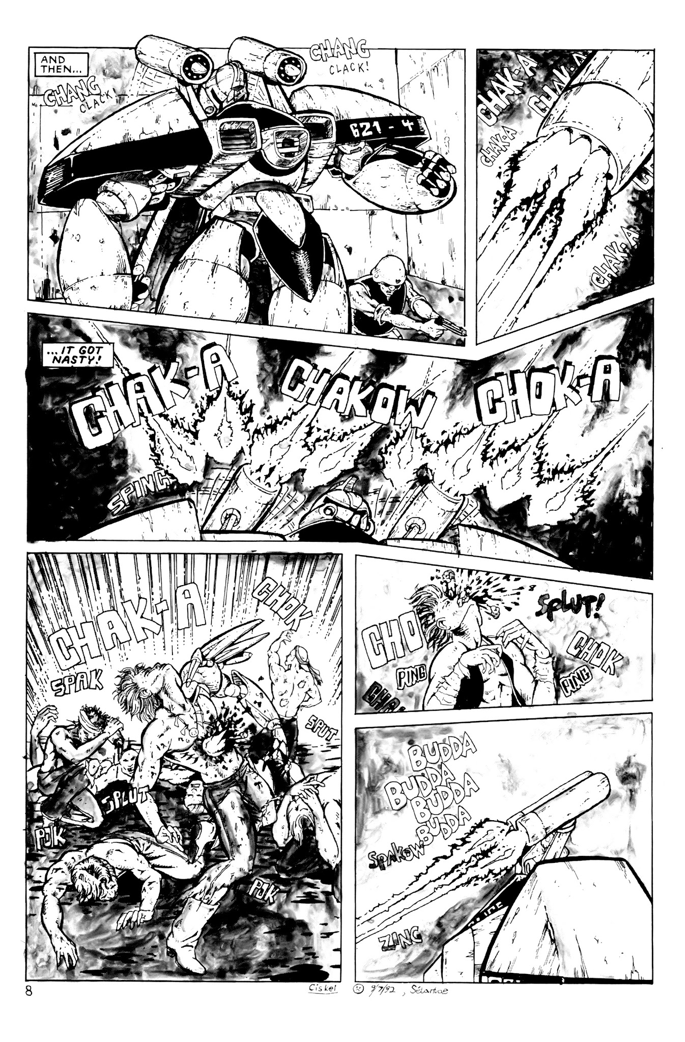 Read online Intrazone comic -  Issue #1 - 10