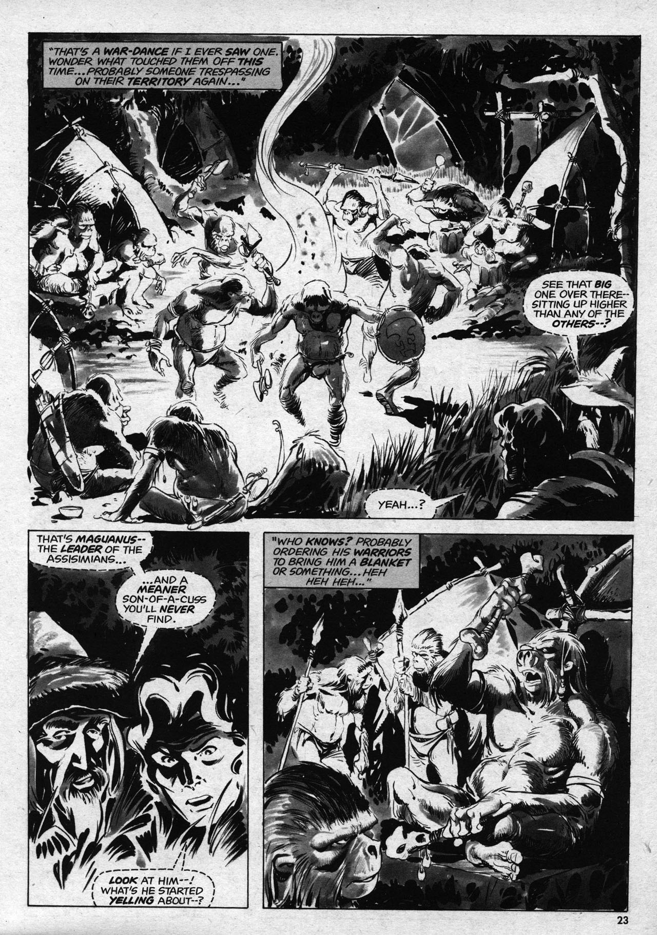 Read online Planet of the Apes comic -  Issue #13 - 23