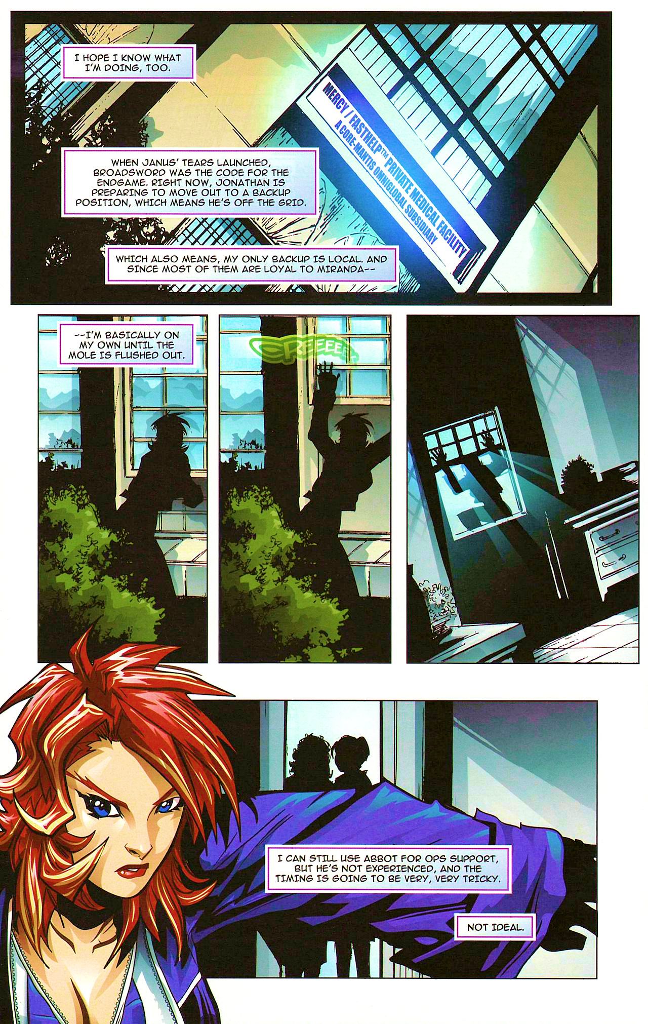 Read online Perfect Dark: Janus Tears comic -  Issue #5 - 23