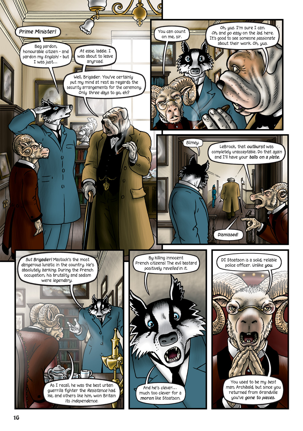 Read online Grandville comic -  Issue # Vol. 2 Mon Amour - 19