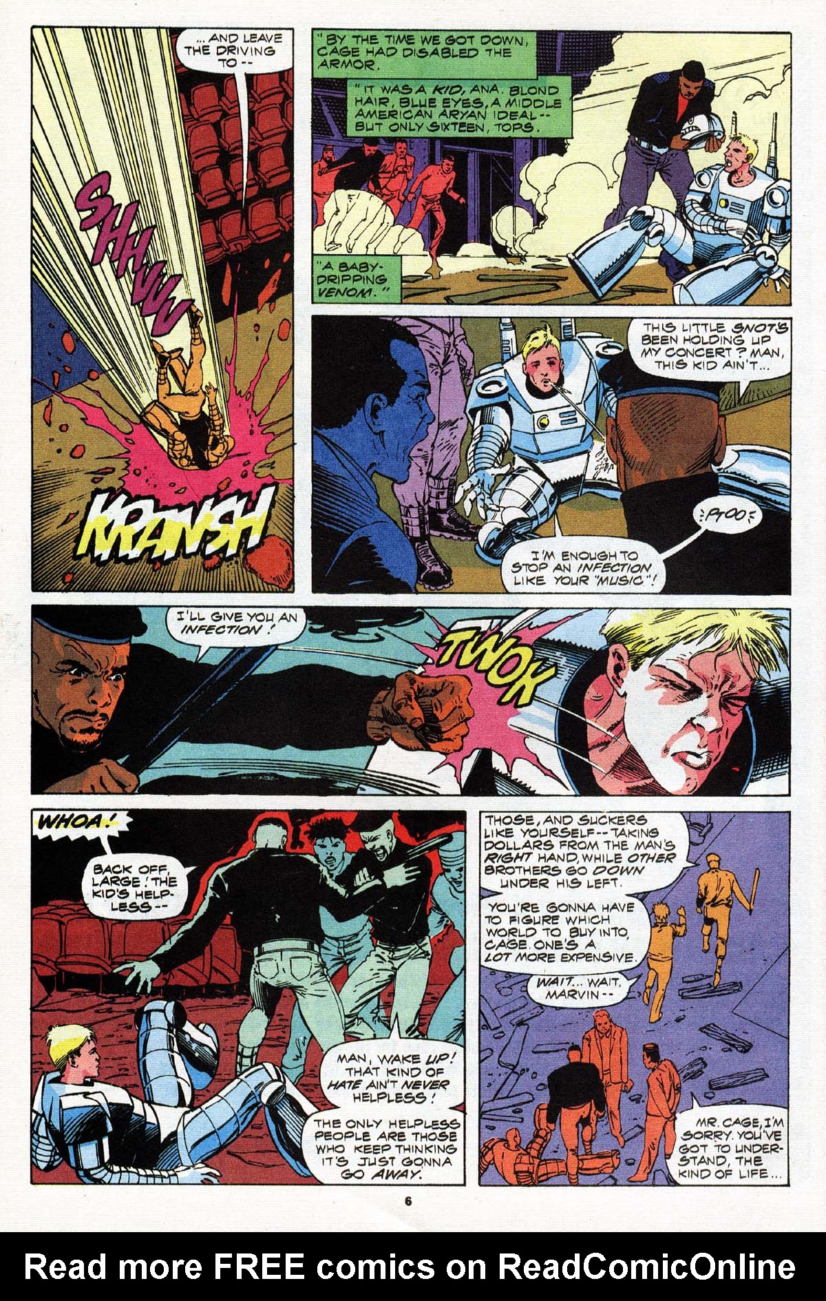 Read online Cage (1992) comic -  Issue #2 - 8