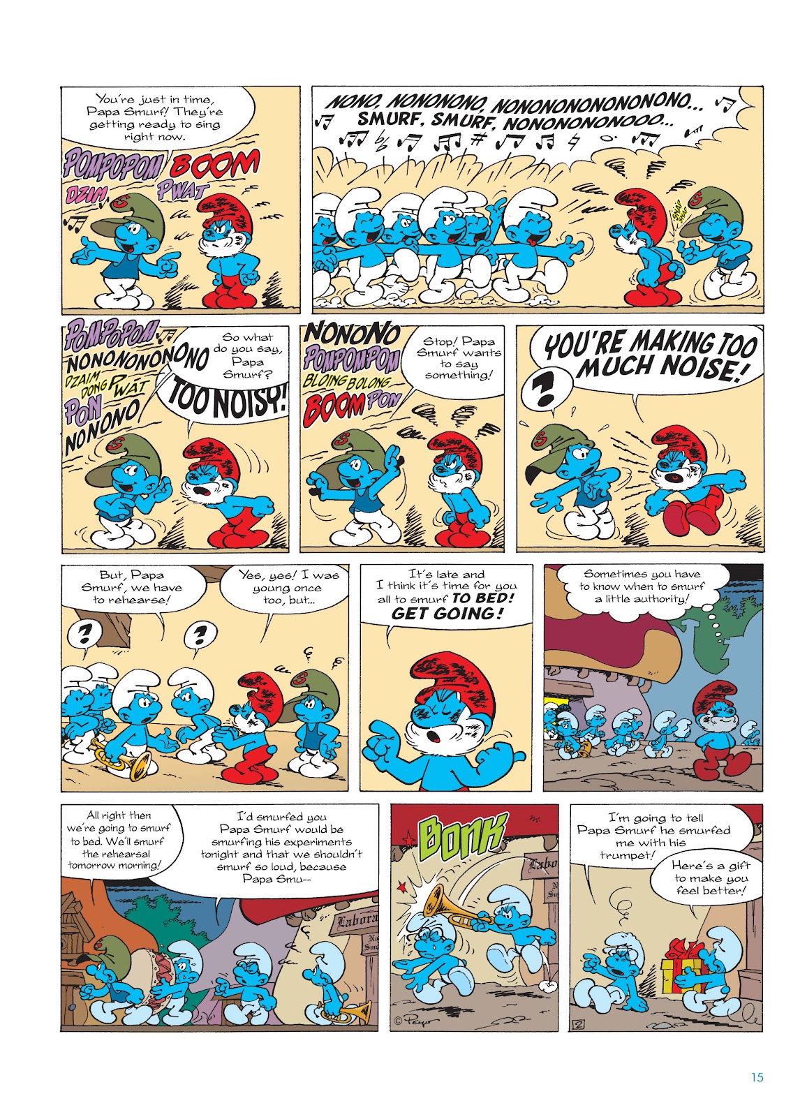 Read online The Smurfs comic -  Issue #17 - 15