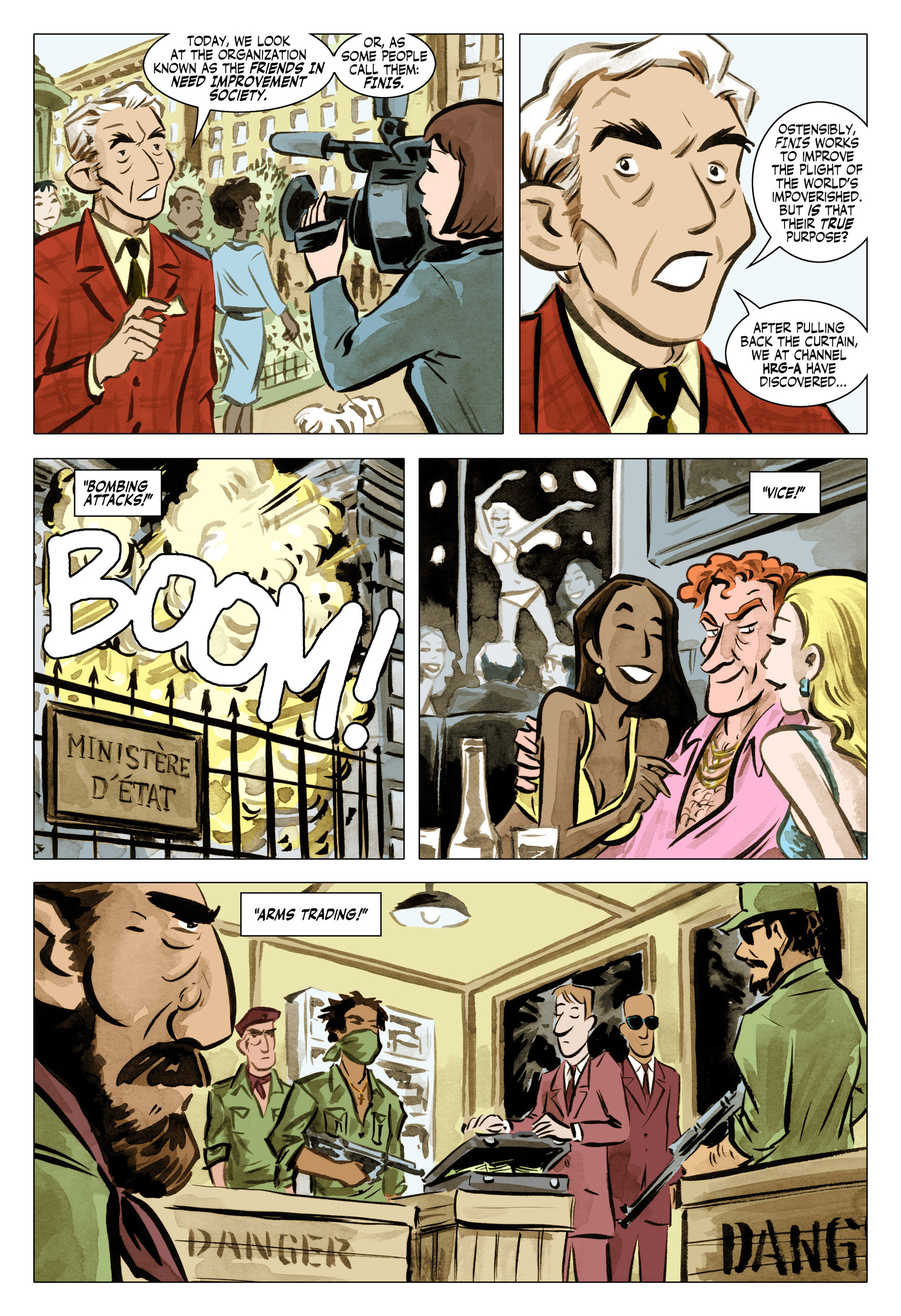 Read online Bandette (2012) comic -  Issue #3 - 4