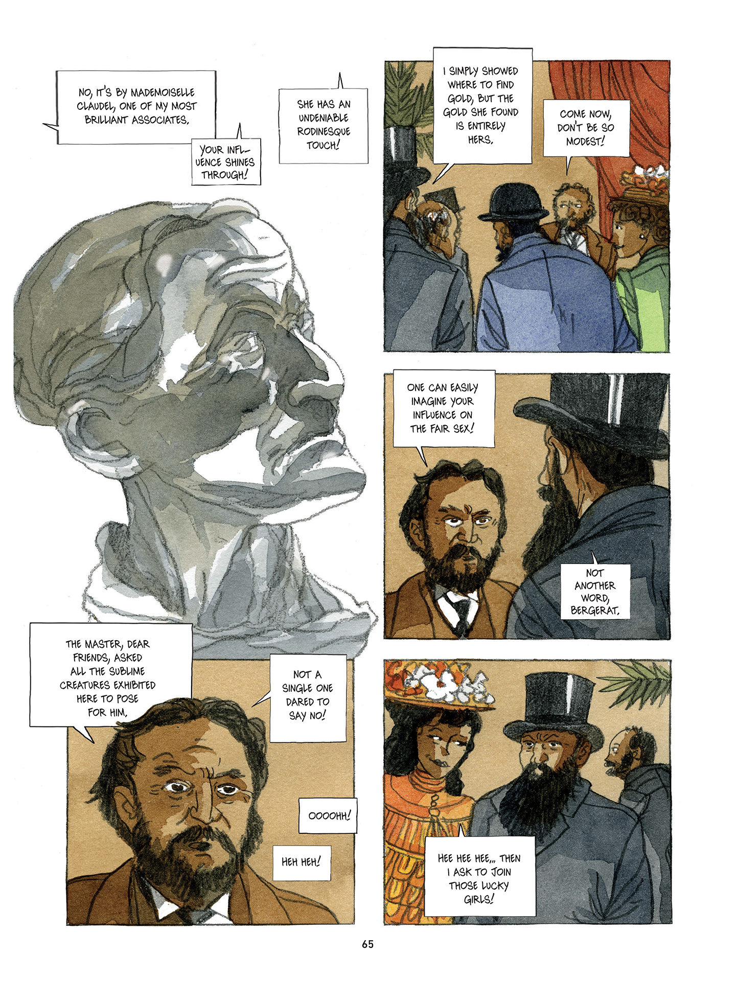 Read online Rodin: Fugit Amor, An Intimate Portrait comic -  Issue # TPB - 66