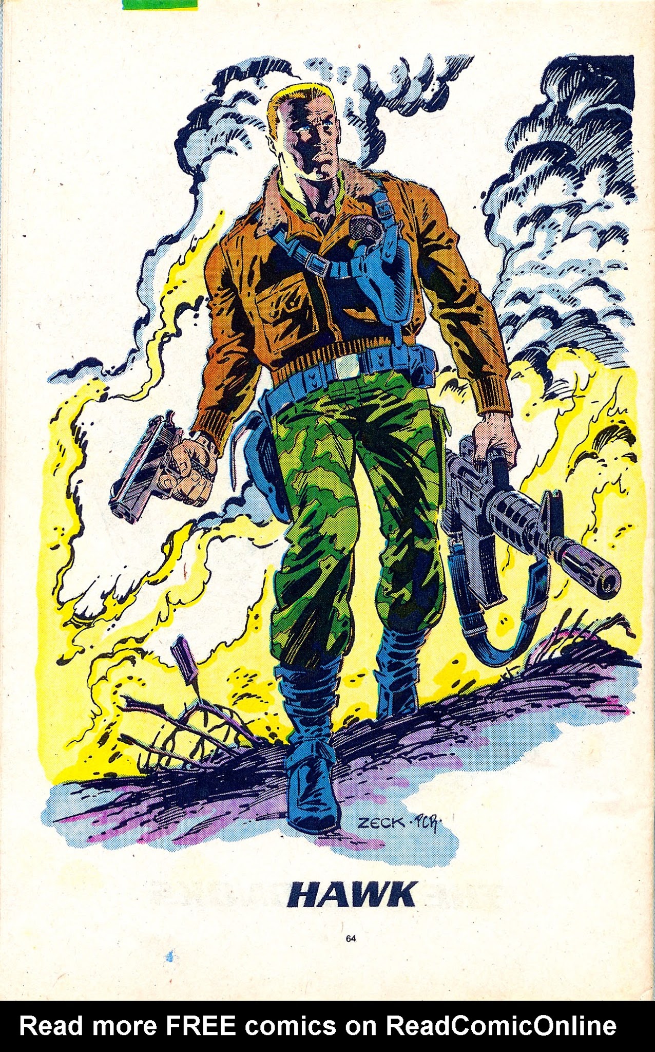 Read online G.I. Joe Yearbook comic -  Issue #3 - 66