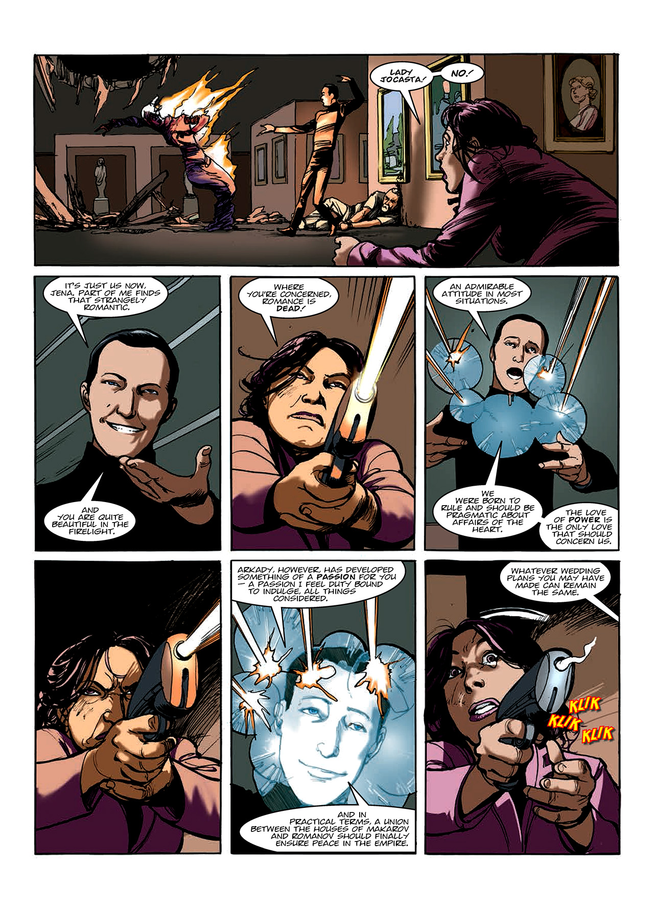 Read online Nikolai Dante comic -  Issue # TPB 10 - 109