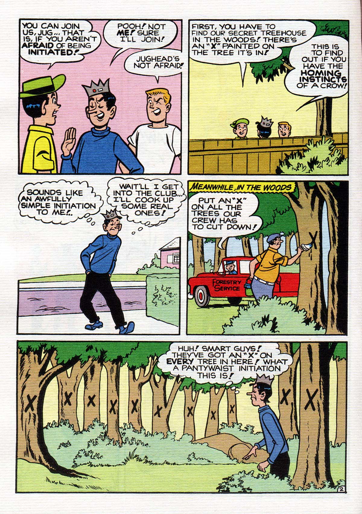 Read online Jughead's Double Digest Magazine comic -  Issue #103 - 123