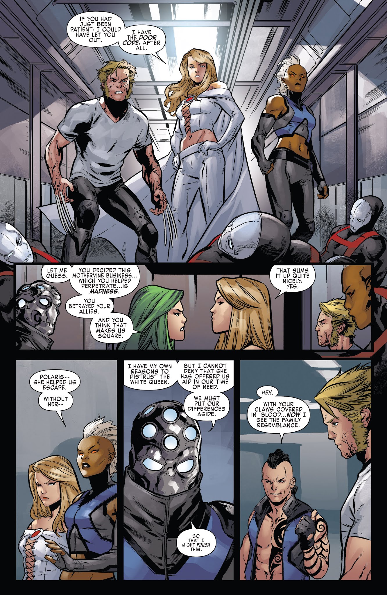 Read online X-Men: Blue comic -  Issue #28 - 10