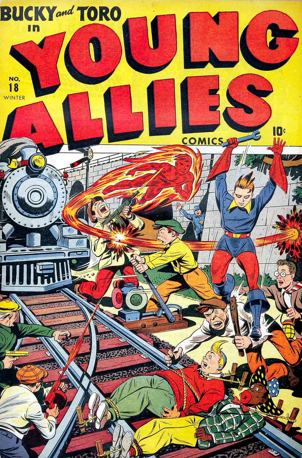 Read online Young Allies Comics comic -  Issue #18 - 1