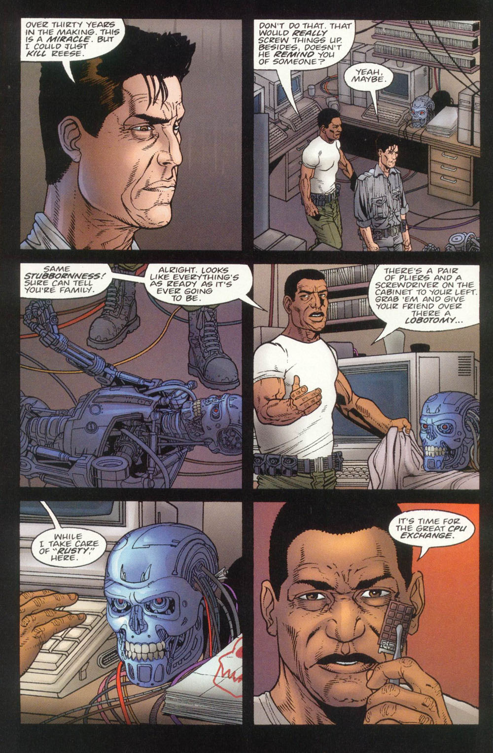 Read online T2: Nuclear Twilight comic -  Issue #3 - 13