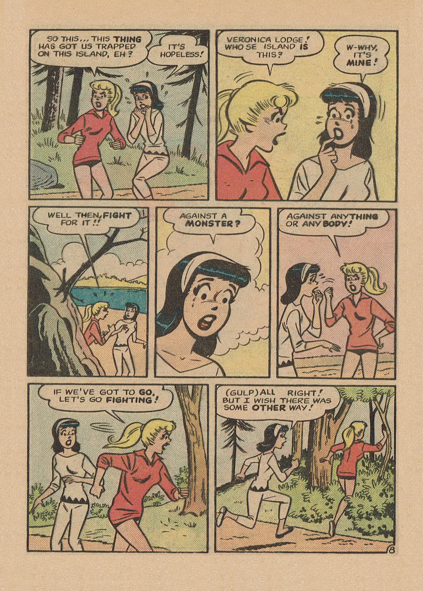 Read online Betty and Veronica Digest Magazine comic -  Issue #9 - 104