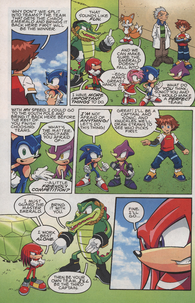 Read online Sonic X comic -  Issue #33 - 8