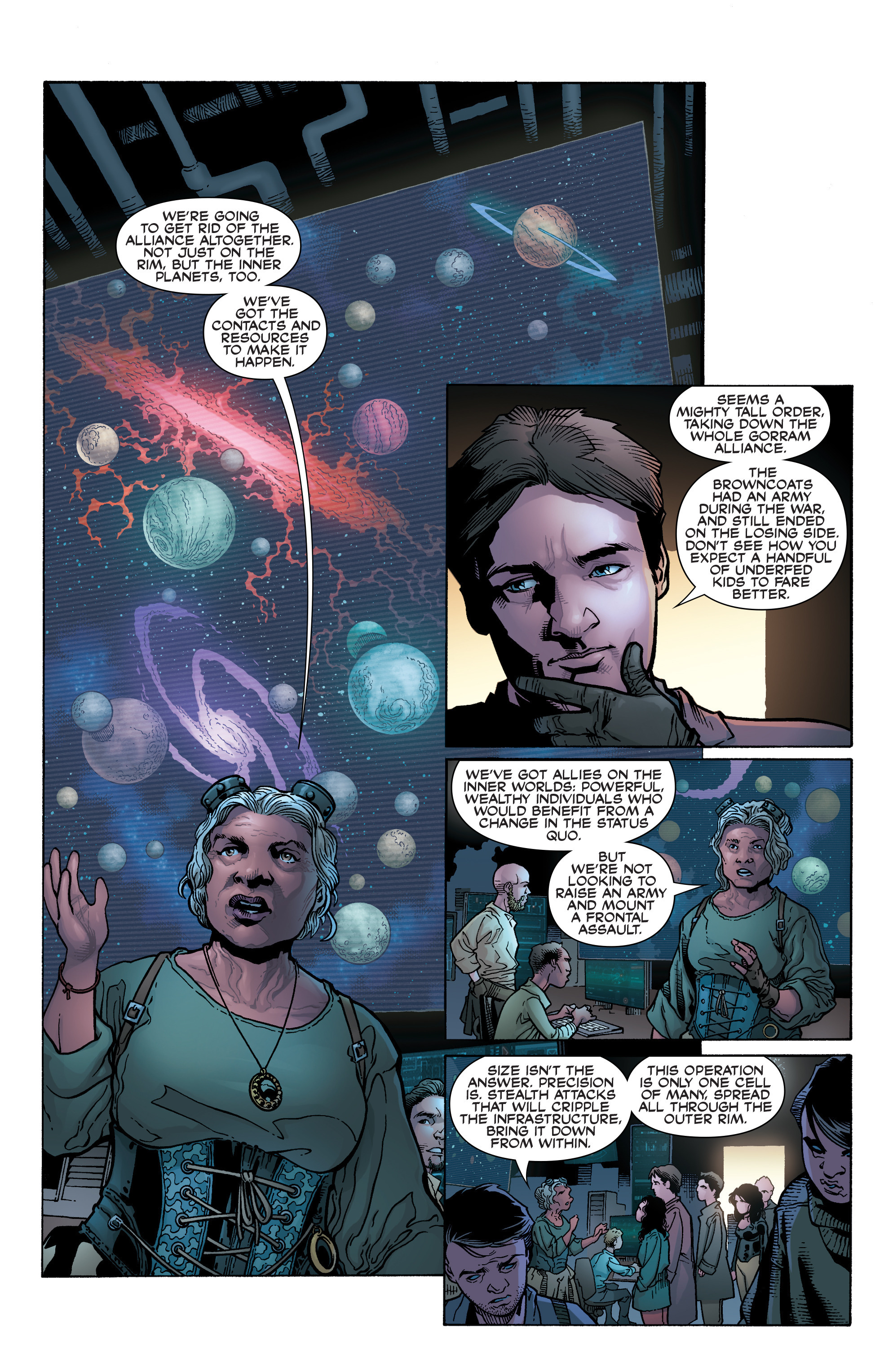 Read online Serenity: Firefly Class 03-K64 – No Power in the 'Verse comic -  Issue #2 - 9